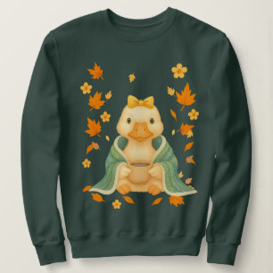 Sweatshirt Oie Ridicule & Canards Colverts Automne Eau Auto