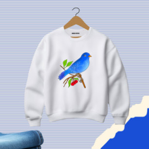 Sweatshirt Oiseau bleu