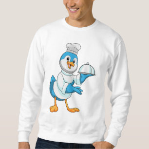 Sweatshirt Oiseau comme cuire avec Platter