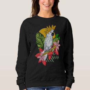 Sweatshirt Oiseau de perroquet animal Oiseau Oiseau Cockat tr