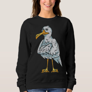 Sweatshirt Oiseau marin Mouette affamée