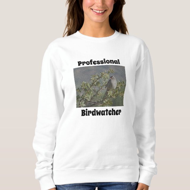 Sweatshirt Oiseau professionnel Mosaïque Bruine Nature (Devant)