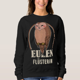 Sweatshirt Oiseaux de hibou Ornithologue Biologie Biologiste