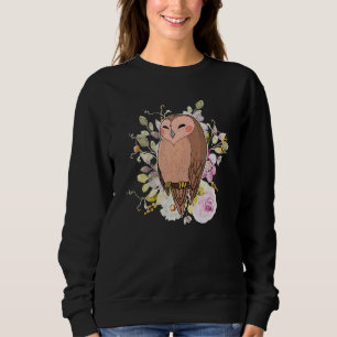 Sweatshirt Oiseaux de hibou Ornithologue Biologie Biologiste