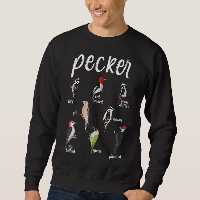 Sweatshirt Oiseaux de Pecker (Devant)