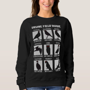 Sweatshirt Oiseaux Drone Field Guide Ils Arent Véritable Cons