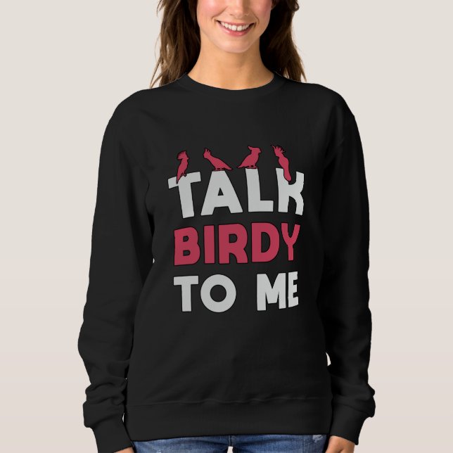 Sweatshirt Oiseaux observer Retro Parler Birdy à moi Oiseau W (Devant)