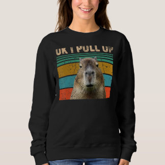 Sweatshirt Ok, J'Ai Retiré Capybara