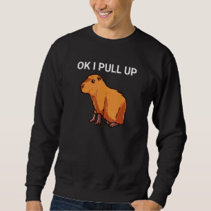 Sweatshirt Ok J'Ai Tiré Capybara Dank Meme