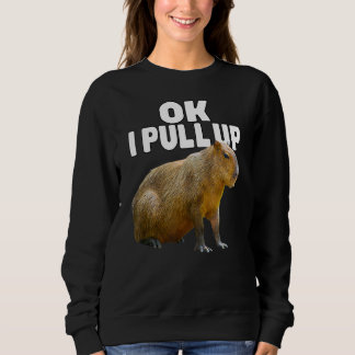 Sweatshirt Ok J'Enlève Capybara Jote Animal Pet Propriétaire
