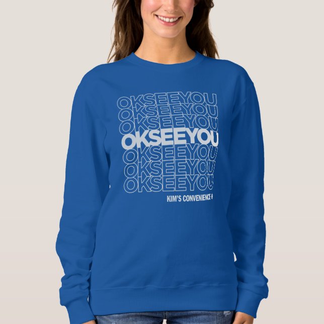 Sweatshirt OK VOUS VOIR - Matthew Fleming Femmes (Devant)
