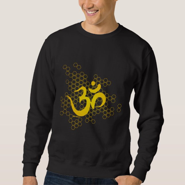 Sweatshirt Om Honey Gold (Devant)
