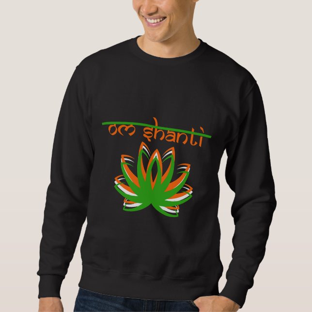Sweatshirt Om Shanti (Devant)