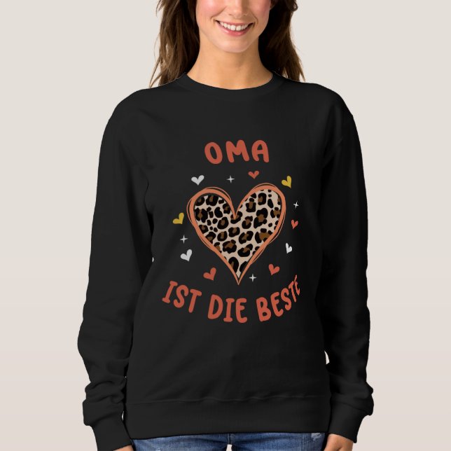 Sweatshirt Oma ist die Beste  2 (Devant)