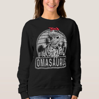 Sweatshirt Omasaurus Rex Dinosaur Enfant Saurus Famille Corre