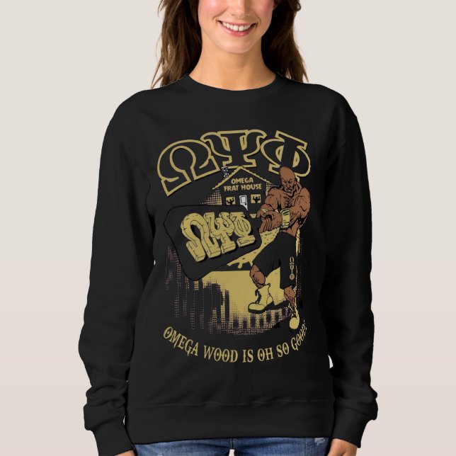 Sweatshirt Omega Psi Phi Omegawood  (Devant)