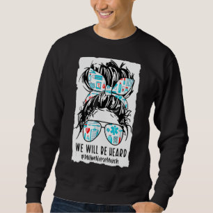 Sweatshirt On Entendu Un Million D'Infirmières Marche Femmes