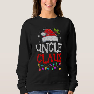 Sweatshirt Oncle Claus Pajama de Noël Famille Correspondant N