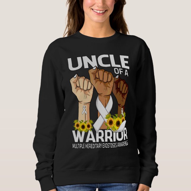 Sweatshirt Oncle De Main D'Un Guerrier Multiples Exosto Héréd (Devant)