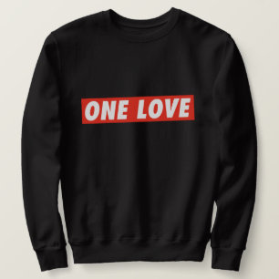 Sweatshirt One Love Rastafari Rasta Reggae Sweater
