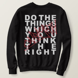 Sweatshirt ONEIGHTH Tokyo Do the things which you think right