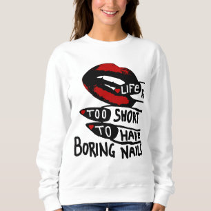 Sweatshirt Ongles ennuyeux