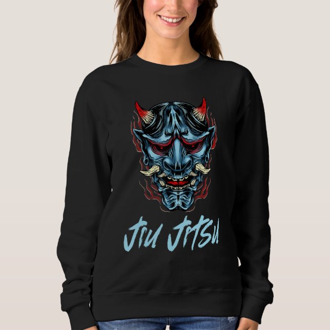 Sweatshirt Oni Demon Jiu Jitsu (Devant)