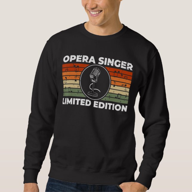 Sweatshirt Opera Singer Limited Edition Opera-Singer (Devant)