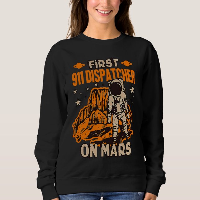 Sweatshirt Opérateur 911 Astronaute (Devant)