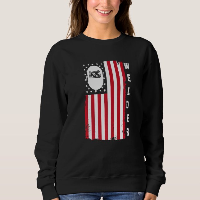 Sweatshirt Opérateur de machine à souder 28 (Devant)