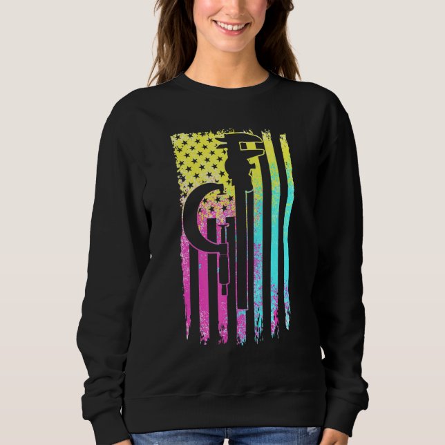 Sweatshirt Opérateur de machine-outil d'usinage 32 (Devant)