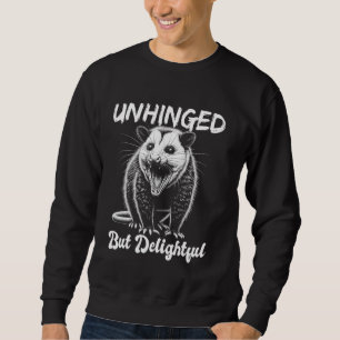 Sweatshirt Opossum Drôle non charné mais joli mème Possum