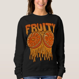 Sweatshirt Oranges de fruits pour un amoureux des oranges