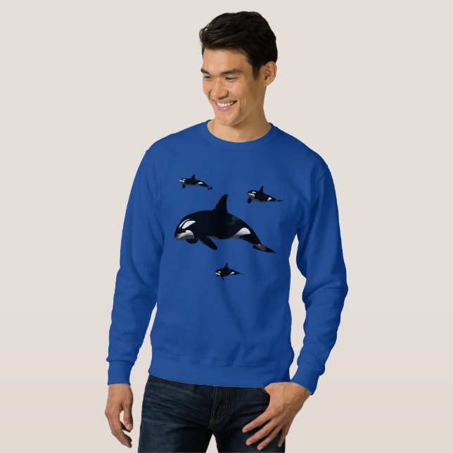 Sweatshirt Orca (Devant entier)