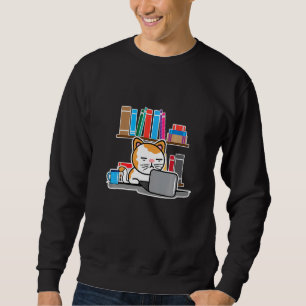 Sweatshirt Ordinateur Portable Café Cute Accueil Bureau Maiso