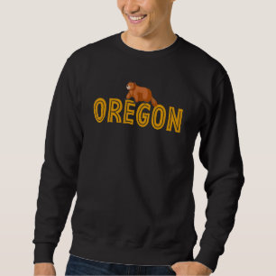 Sweatshirt Oregon State College Sports Fan Beavers