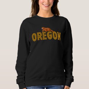Sweatshirt Oregon State College Sports Fan Beavers