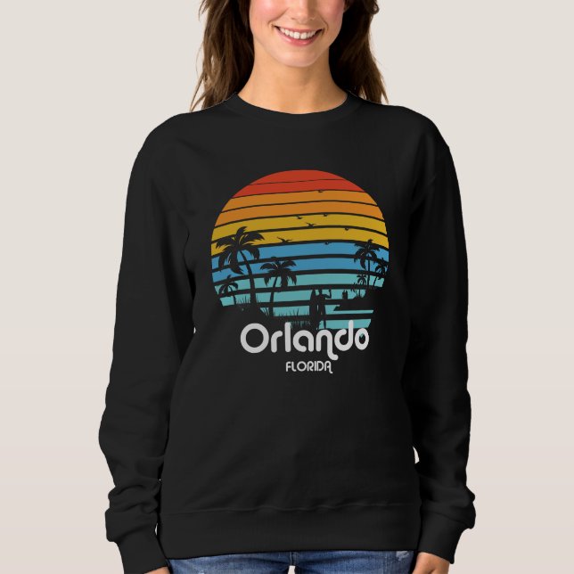 Sweatshirt Orlando, Floride (Devant)
