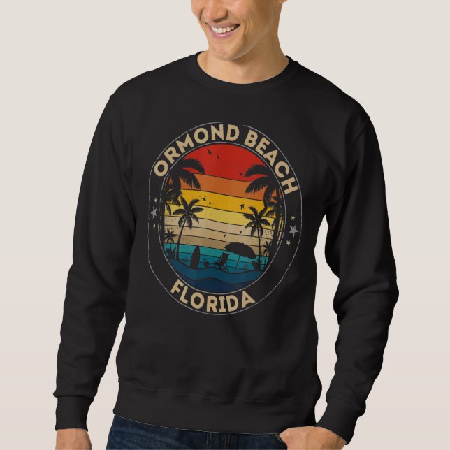 Sweatshirt Ormond Beach Souvenir Floride Rappel (Devant)