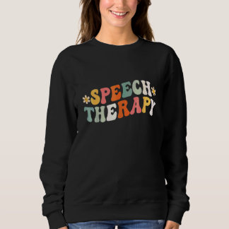 Sweatshirt Orthophonie Orthophoniste Thérapeute