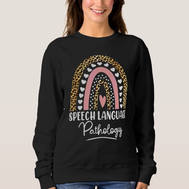 Sweatshirt Orthophonie Pathologiste du Langage Orthophoniste (Devant)