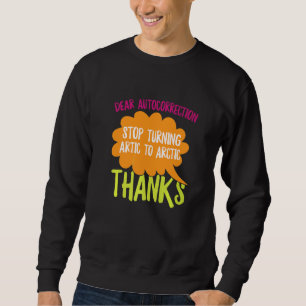 Sweatshirt Orthophonie Slp Pour Un Orthophoniste