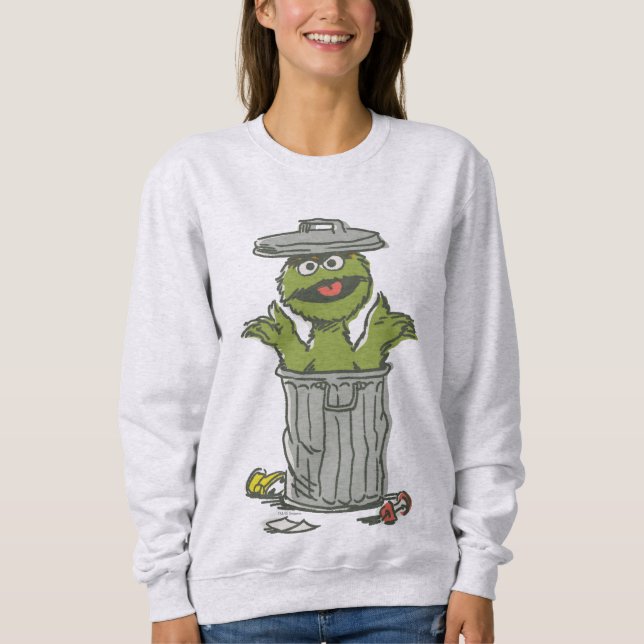 Sweatshirt Oscar le Grouch Vintage (Devant)