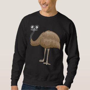 Sweatshirt Ostrich Oiseau mignon Oiseaux Animal Graphique