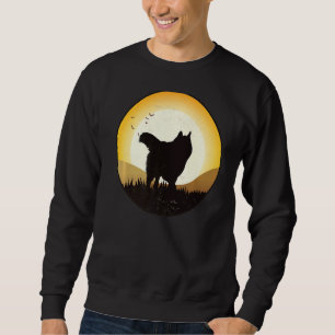 Sweatshirt Otaku Huskie Chien Rétro 7