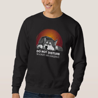 Sweatshirt Otaku Huskie Chien Vintage 61