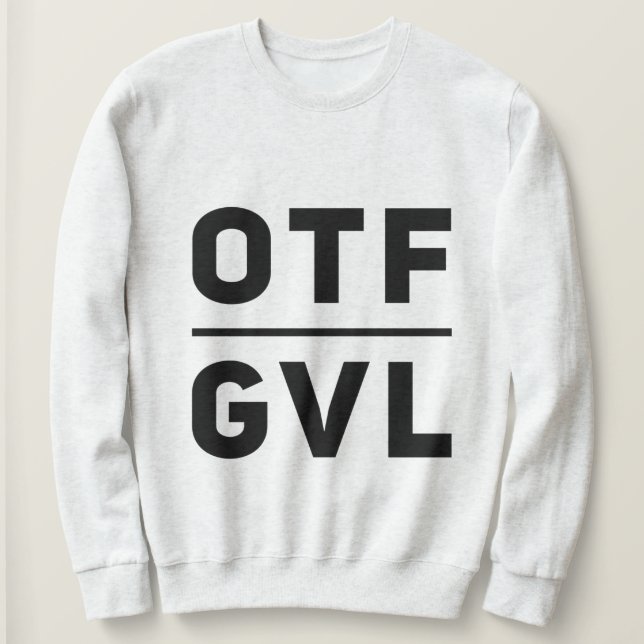 SWEATSHIRT OTF GVL (Design devant)