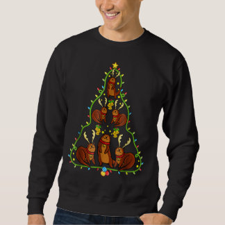 Sweatshirt Otter Christmas Free Xmas Otter Amateurs