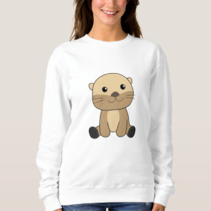 Sweatshirt Otter mignonne Animaux mignons Animal pour enfants