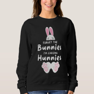 Sweatshirt Oubliez les lapins que je chasse les Hunnies Toddl